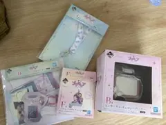 【プリキュア一番くじ】B賞ピンクキャッチ コンパクトミラー +G賞H賞F賞