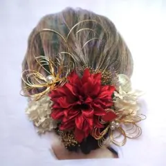 髪飾り成人式前撮り結婚式ヘッドパーツ卒業式ウェディング