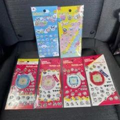 たまごっち　キラキラシール2 、プチプチシール2 、6枚セット