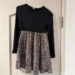 SHEIN レオパード柄 ワンピース 10Y