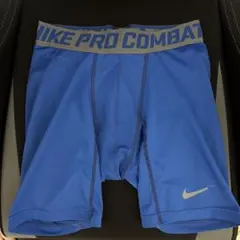 NIKE PRO COMBAT インナータイツ ブルーのサムネイル
