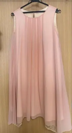 パーティードレス⭐︎ピンク⭐︎ apres jour⭐︎アプレジュール⭐︎ノースリーブ