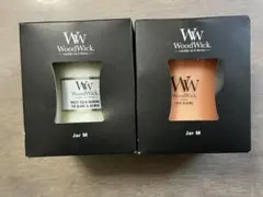 WoodWick アロマキャンドル JarM 2種セット