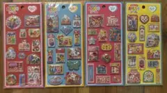 たのしいおもちゃシール　昭和レトロ　シャカシャカ おもちゃ博
