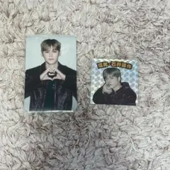 RIIZE ウンソク ファンクラブ fc継続トレカ キラキラステッカー