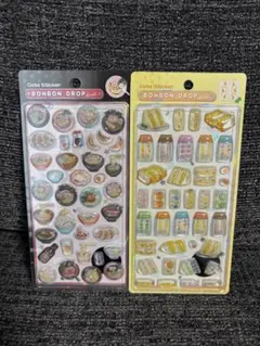 正規品！新作和柄ボンボンドロップシール　たまごサンド、ラーメン