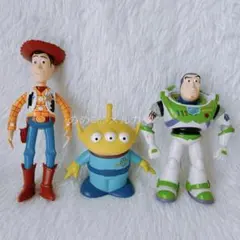 トイストーリー おしゃべりフレンズ ウッディ バズ リトルグリーンメン