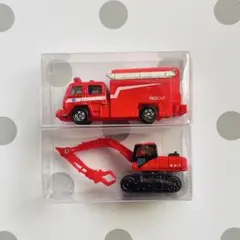 トミカ　消防レスキュー車両　２台セット