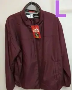ホカロン　裏シャギー　ブルゾン　ジャケット　ワインレッド　Lサイズ