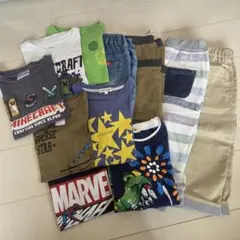 Tシャツ ハーフパンツセット 11枚 まとめ売り130cm