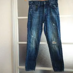 ユニクロ ダメージ ジーンズ デニム Sサイズ