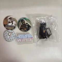 スターウォーズ　缶バッジ、ピンバッジ、ガチャガチャセット