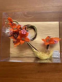 成人式 花飾り 和装髪飾りセット 結婚式にも