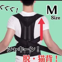 猫背 矯正ベルト 黒 姿勢サポーター 姿勢矯正 腰痛改善 美姿勢 肩こり 背筋