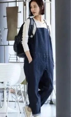 【さんきち 様専用】FABRIQ REPORTオーバーオールマタニティbeams