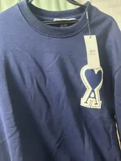 ami ネイビー トレーナー ハート刺繍のサムネイル