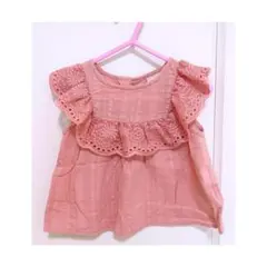 プティマイン　フリル付きチュニック