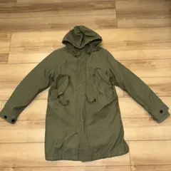 DIESEL ディーゼル モッズコート Sサイズ オリーブ インナーダウンセット