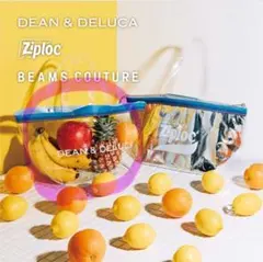 DEAN & DELUCA Ziploc クリアトートバッグS