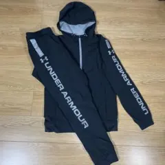 UNDER ARMOUR フード付きセットアップ ブラック
