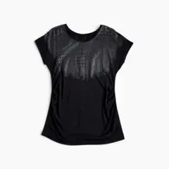 極美品】Chaos カオス モーラTシャツ シルクTシャツ ブラック FREE