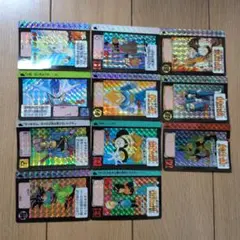 ドラゴンボール カードダス 2弾 キラ3枚 ノーマルコンプリートセット
