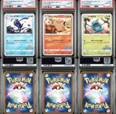 イラストレーションコンテストゲッコウガ　ウインディ　フシギダネ　PSA10 連番