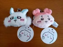 ちいかわ ミニがま口ポーチ 古本屋カニちゃん モモンガ 2つセット