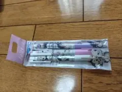 ディズニーストア水性顔料ゲルインキボールペン（黒）３本セット