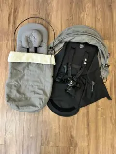 【美品】BABYZEN　YOYO 0+　ニューボーンパック　グレー