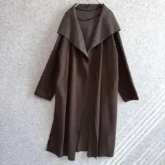 【美品】ハニーサックルローズ オーバーサイズ ロング ガウンコート フード付 Mのサムネイル