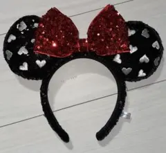 ディズニー カチューシャ ハート ミニー