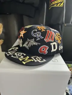 NEWERA 隊徽滿版 庫珀斯敦 藍色