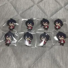 カラフルピーチ　ラバーストラップ　ゆあんくん　8個セット