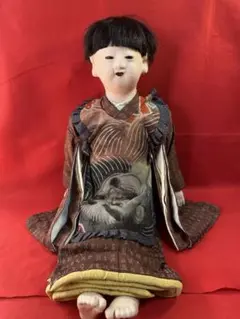 市松人形　男の子、ハンドメイド
