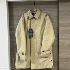 ベージュ 西川ダウン　ステンカラーコート　ナノユニバース　サイズＬ　新品未使用