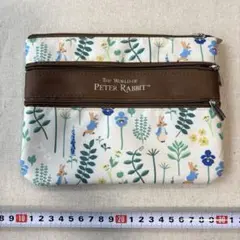 ピーターラビット スリージップポーチ 三菱UFJ信託銀行ノベルティ