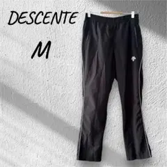 デサント メンズ ウインドブレーカー スポーツ 薄手 サイドライン 黒 M