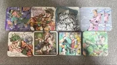 荒木飛呂彦原画展 ジョジョの奇妙な冒険 アートコースター まとめ売り