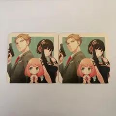 SPY×FAMILY コースター 2枚セット
