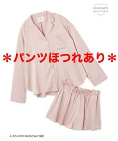 LE SSERAFIM】ジェラートピケ サテンシャツ＆ショーツセット - メルカリ
