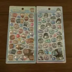 水族館限定 ボンボンドロップシール 正規品 うみのいきもの カワウソ ペンギン