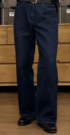 UNIQLO JEANS バギーデニムパンツ