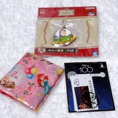 新品✨　バズ・ライトイヤー ストラップ & ディズニー ステッカー　エコバッグ