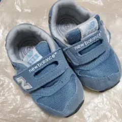 new balance ベビーシューズ 12.5cm 青 ブルー