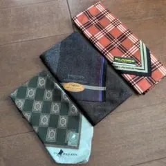 メンズハンカチ3点セットのサムネイル