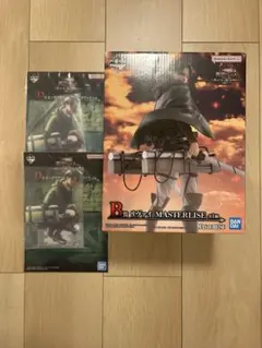 進撃の巨人 一番くじ 獣の巨人は俺が仕留める B賞 リヴァイ フィギュア D賞