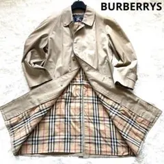 Burberrys ステンカラーコート ノバチェック ベージュ M