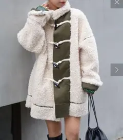 美品❤　Ciaopanic　もこもこアウター　OFF WHITE