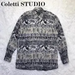 【新品】CO|TE コート イタリア シャツ ブラウス 長袖 ドット 襟パーツ付 シャツブラウス 襟付き 長袖 レディース[品番：AGCW0002961]｜SUNSHINE